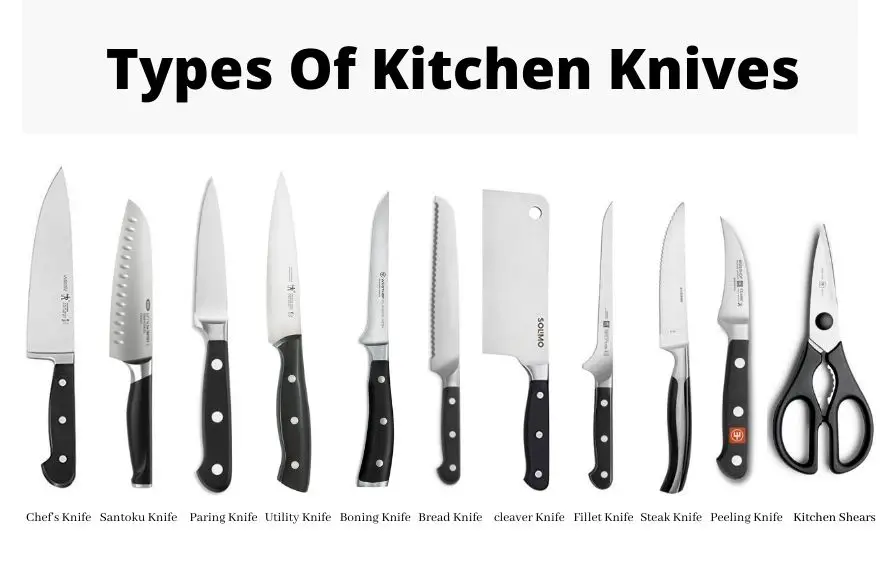 Types Of Kitchen Knives