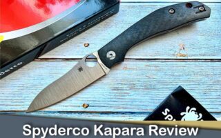Spyderco Kapara Folding Knife Review 7 Spyderco kapara review