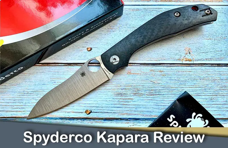 review of Spyderco Kapara edc knife