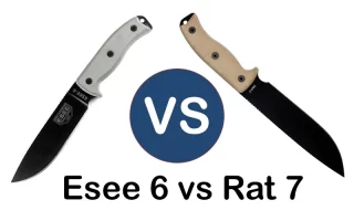 Esee 6 vs Rat 7