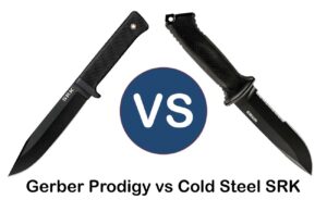 Gerber Prodigy vs Cold Steel SRK