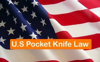 U.S Pocket Knife Law - Citizens can carry any folding blade knife, but a fixed blade, such as a dagger or dirk, must be open-carry in a sheath at the waist.
