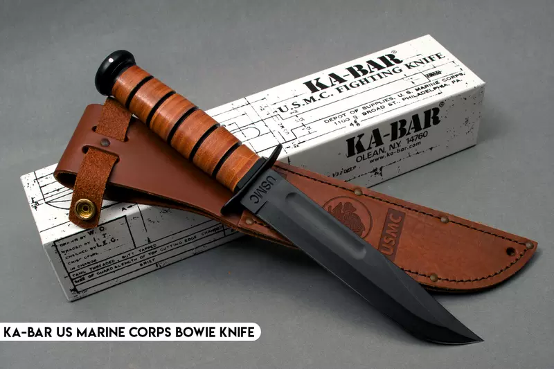 KA-BAR US Marine Corps Bowie Knife