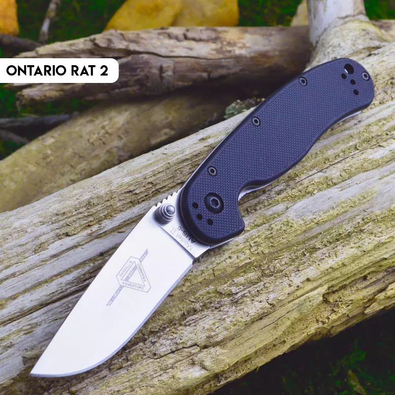 Ontario Rat 2 Best Value Stainless Steel Knife