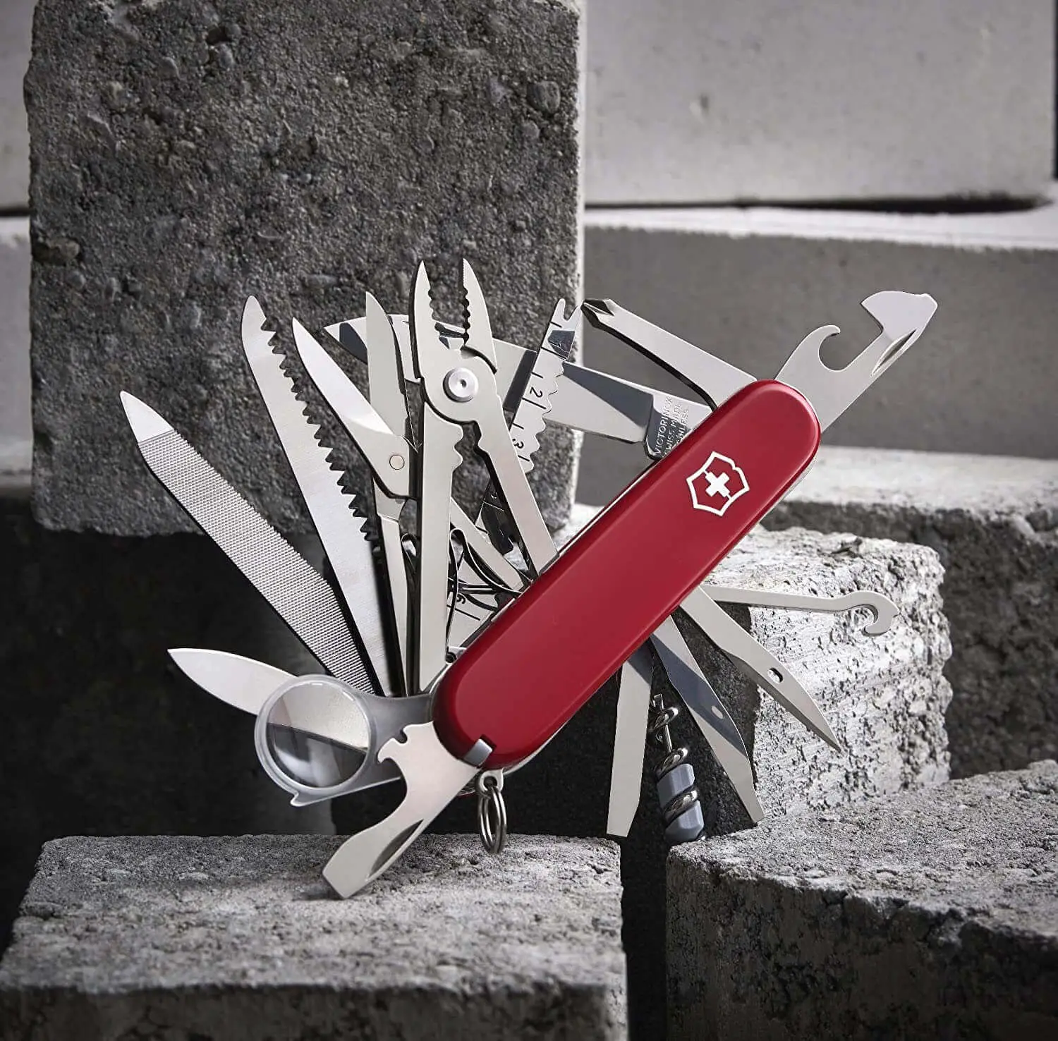 Victorinox Swiss Army Multi-Tool, SwissChamp Pocket Knife