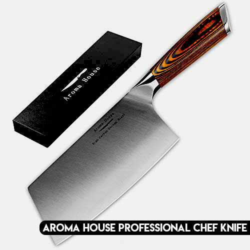 Aroma House Professional Chef Knife is a small, light knife that's easy to store