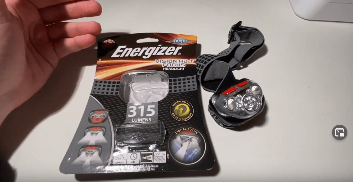 Energizer LED Headlamp, High-Performance Outdoor Lighting Gear