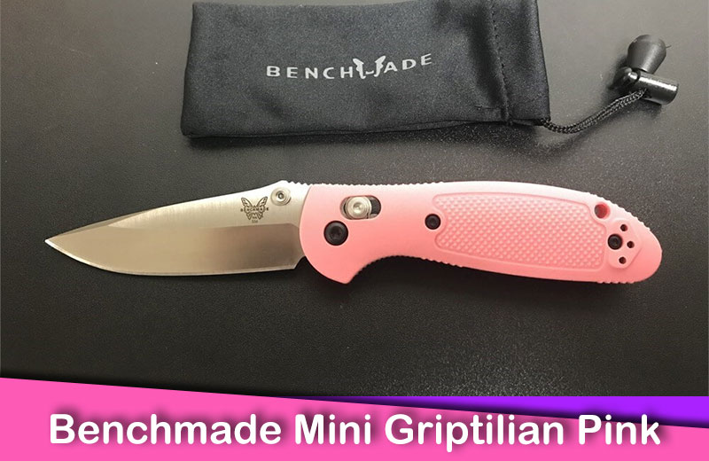 Benchmade Mini Griptilian Pink