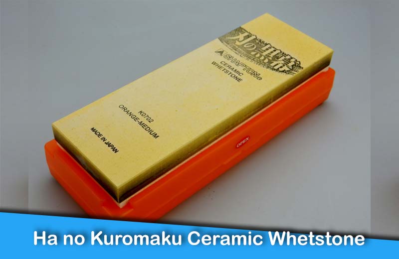 Which Japanese Whetstones Should I Choose? To Keep My Knife Blade Sharp 9 Ha no Kuromaku Ceramic Whetstone