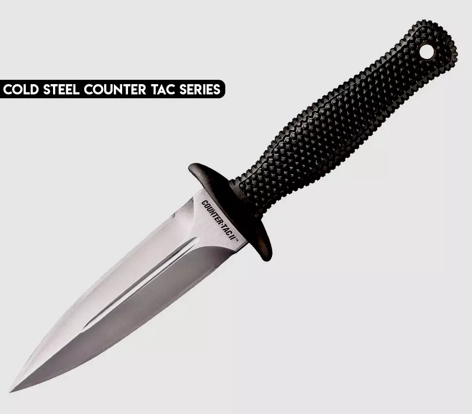 Cold Steel Counter TAC Series is a small folder knife that feels great in the hand. The blade is made from S35VN steel which is a great all around blade.