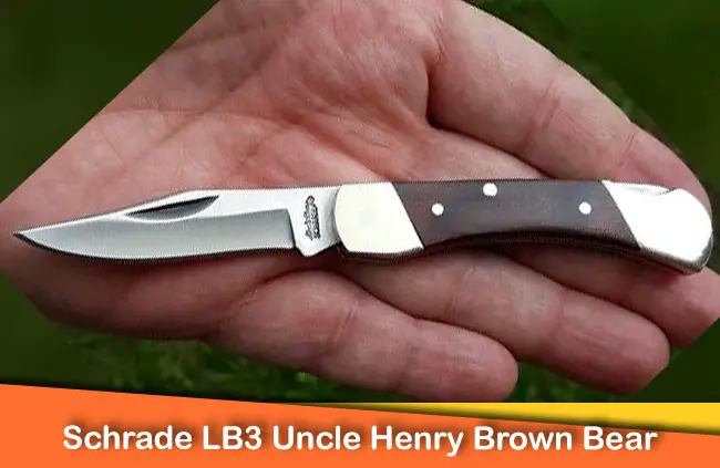Schrade LB3 Uncle Henry Brown Bear