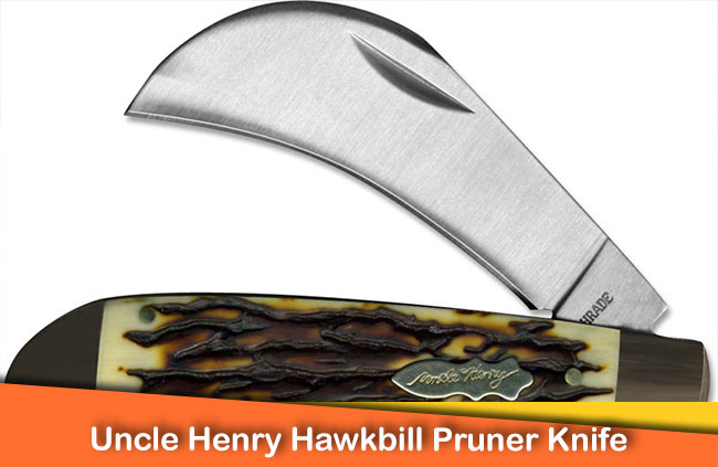 Uncle Henry Hawkbill Pruner Knife