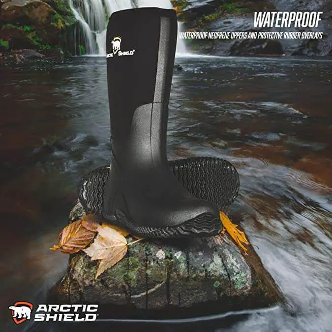 Arctic Shield Insulated Rubber Neoprene Outdoor Boots