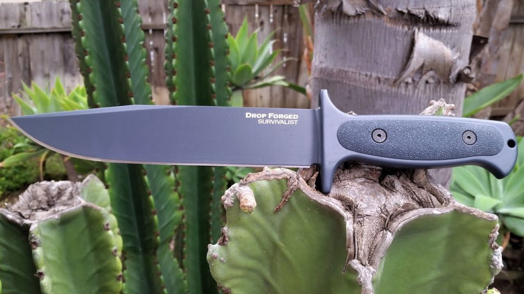 Cold Steel Drop Forged Survivalist - a heavy-duty knife for survival and outdoor activities.